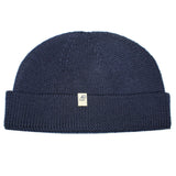 Navy Merino Fisherman's Beanie by 40 Colori Italy