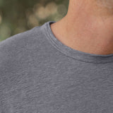 Alex Crane "Slate" SS Linen Sun Tee