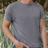 Alex Crane "Slate" SS Linen Sun Tee