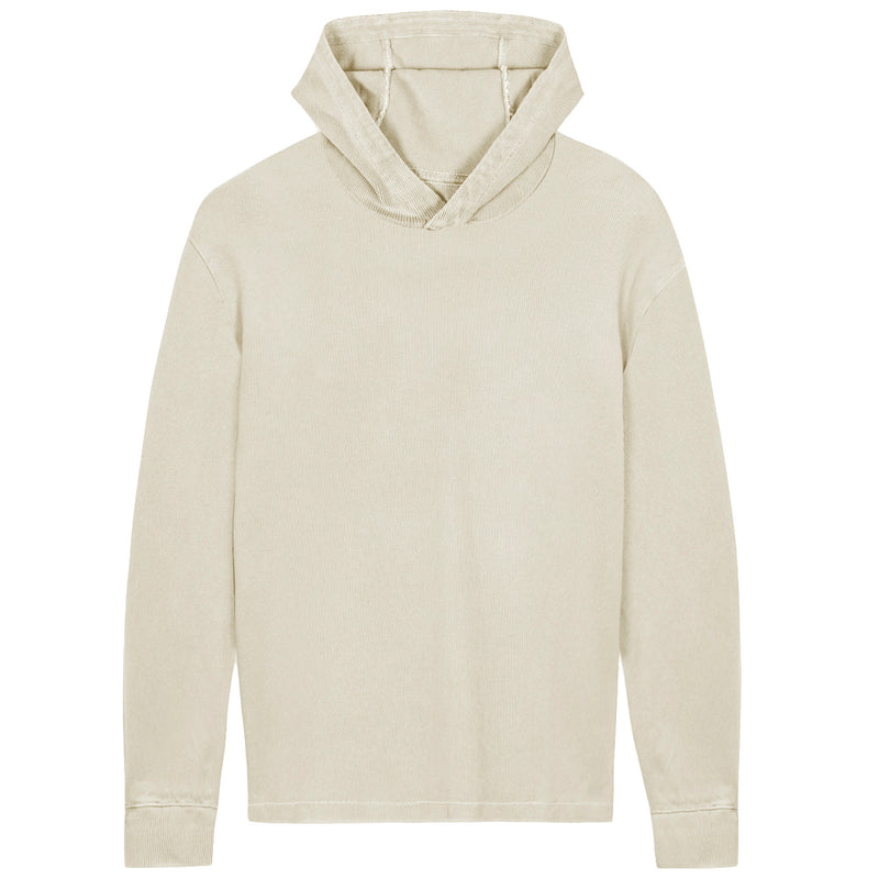 Alex Crane Natural Ivory "Caza" Organic Cotton Hoodie