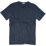 Dark Navy Organic Cotton T-Shirt by Crossley Italy