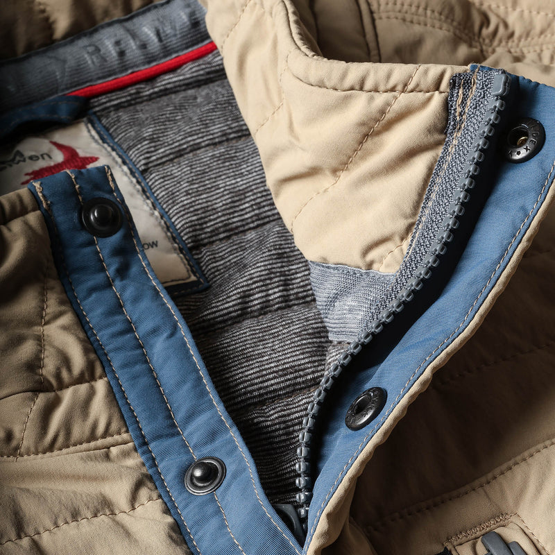 Dark Khaki Windzip Jacket by Relwen