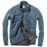Gas Blue Windzip Jacket by Relwen