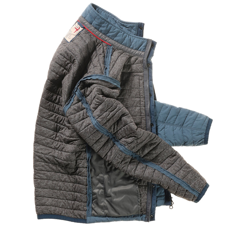 Gas Blue Windzip Jacket by Relwen