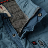 Gas Blue Windzip Jacket by Relwen