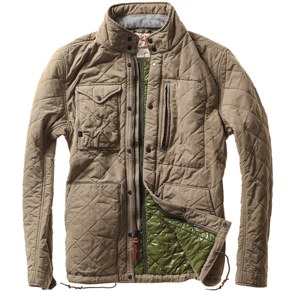 Barley Quilted Tanker by Relwen