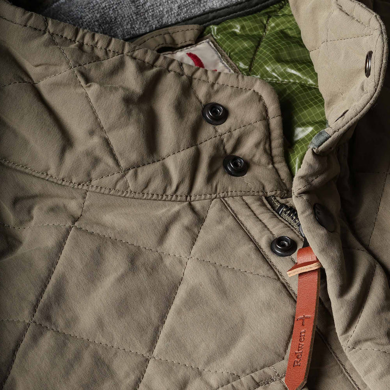 Barley Quilted Tanker by Relwen