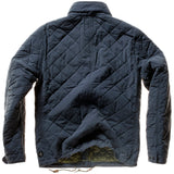 Navy Quilted Tanker Jacket by Relwen