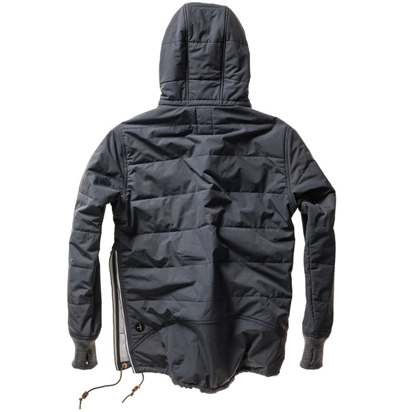 Slate Navy Nylon Ripstop Boarder Anorak by Relwen