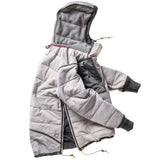 Slate Navy Nylon Ripstop Boarder Anorak by Relwen