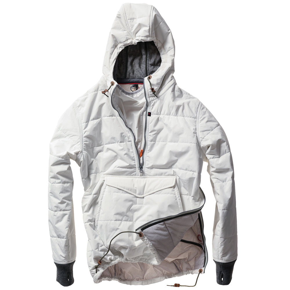 White Nylon Ripstop Boarder Anorak by Relwen – The Royal Bloke