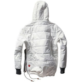 White Nylon Ripstop Boarder Anorak by Relwen