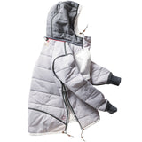 White Nylon Ripstop Boarder Anorak by Relwen