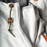 White Nylon Ripstop Boarder Anorak by Relwen