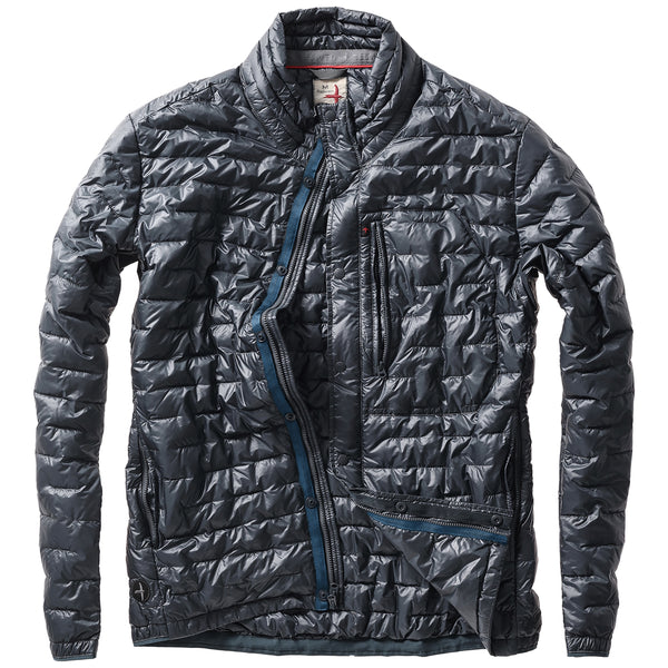 Navy Featherweight Down Jacket by Relwen