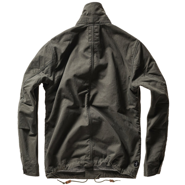 Forest Canvas Pile Lined Chore Coat by Relwen