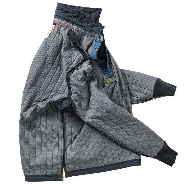 Navy Polo-Jack Popover Jacket by Relwen