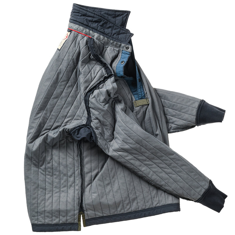 Navy Polo-Jack Popover Jacket by Relwen