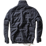 Navy Moleskin Snap CPO by Relwen