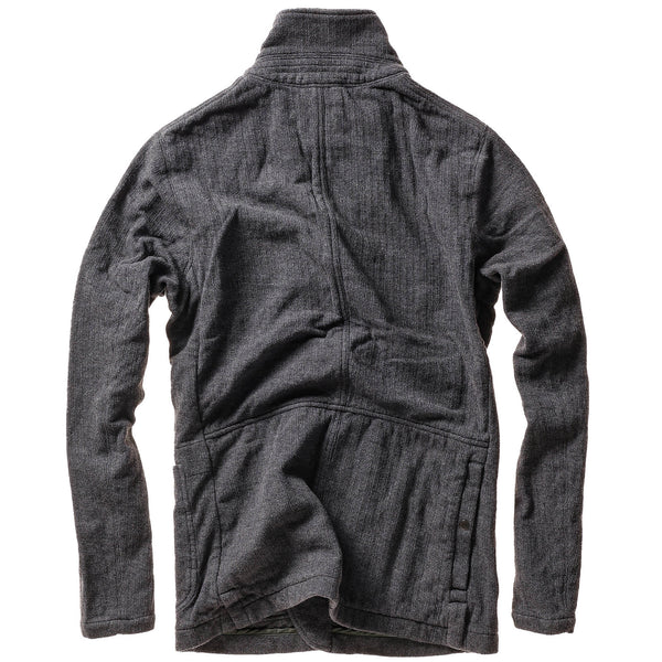 Dark Grey Sweatshirt Trap Blazer by Relwen