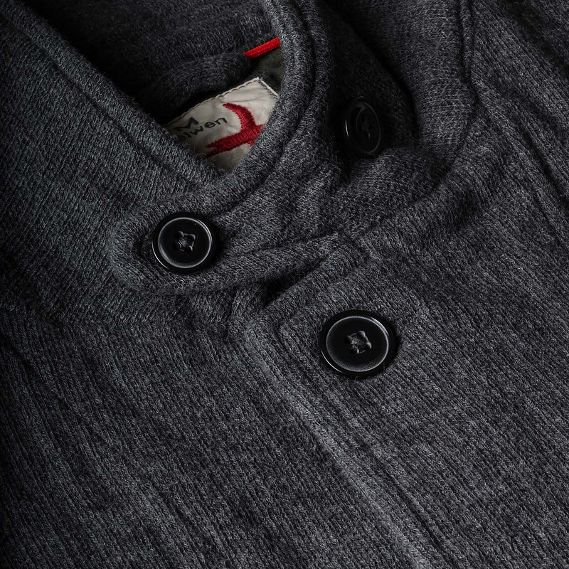 Dark Grey Sweatshirt Trap Blazer by Relwen