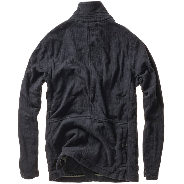 Navy Sweatshirt Trap Blazer by Relwen