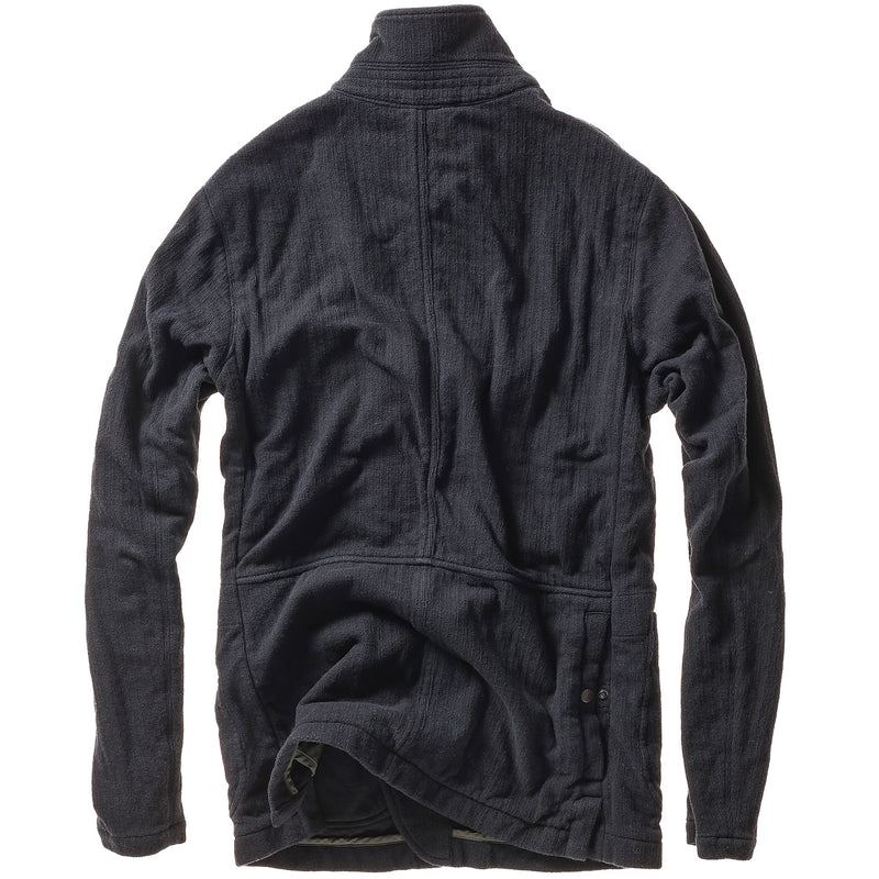Navy Sweatshirt Trap Blazer by Relwen