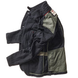 Navy Sweatshirt Trap Blazer by Relwen
