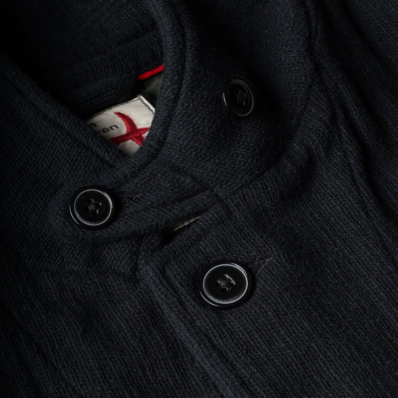 Navy Sweatshirt Trap Blazer by Relwen