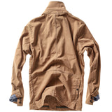 Camel Moleskin Trap Blazer by Relwen