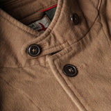 Camel Moleskin Trap Blazer by Relwen