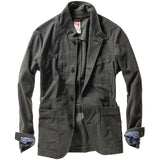 Charcoal Loden Moleskin Trap Blazer by Relwen