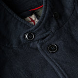 Dark Navy Moleskin Trap Blazer by Relwen