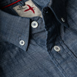 Relwen Huron Blues in Dark Indigo Twill Shirt