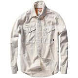 Stone Pinwale Cord Utility Workshirt by Relwen