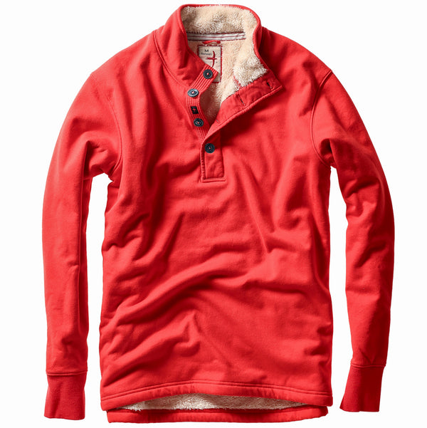 Brt Heather Red Superfleece Mock by Relwen
