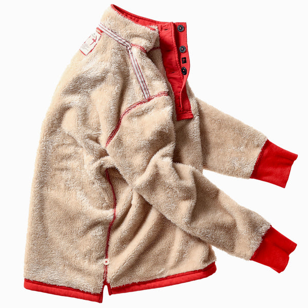 Brt Heather Red Superfleece Mock by Relwen