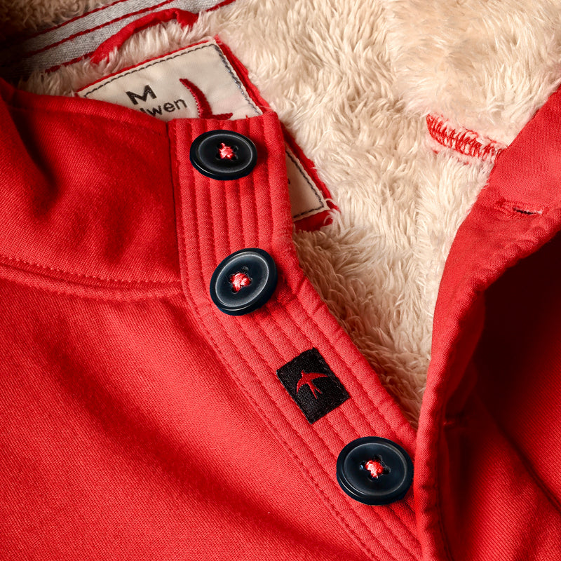 Brt Heather Red Superfleece Mock by Relwen