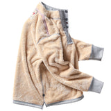 Lt Heather Grey Superfleece Mock by Relwen