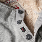 Lt Heather Grey Superfleece Mock by Relwen