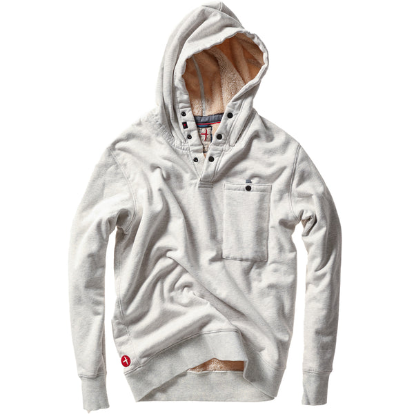 Heather Chalk Superfleece Hoodie by Relwen