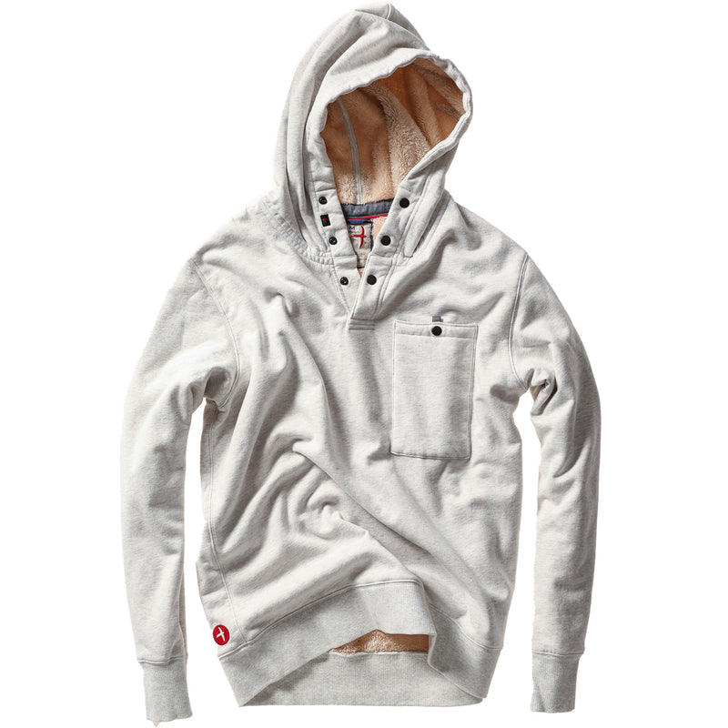 Heather Chalk Superfleece Hoodie by Relwen