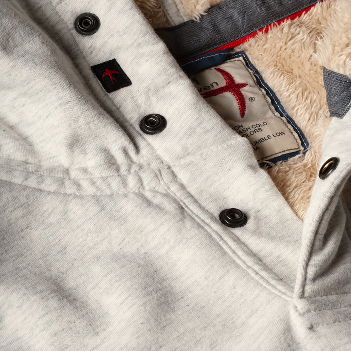 Heather Chalk Superfleece Hoodie by Relwen