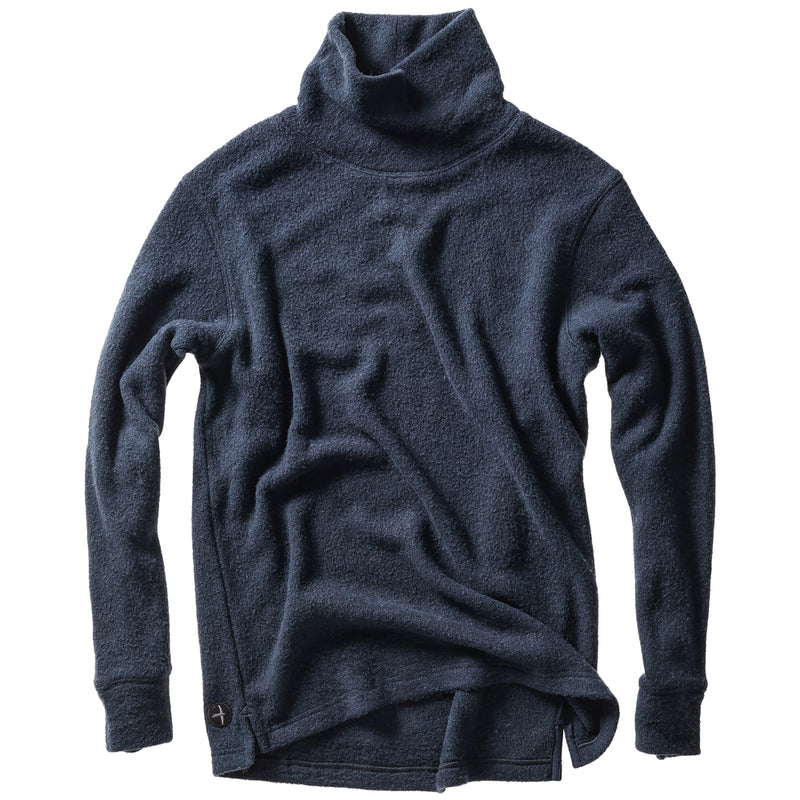 Navy Snowboard Mock Turtle by Relwen