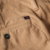 Camel Moleskin Chino by Relwen