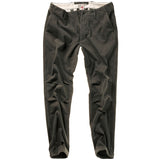 Charcoal Loden Moleskin Chino by Relwen