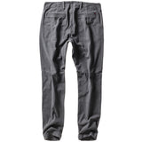 Dark Grey Moleskin Chino by Relwen