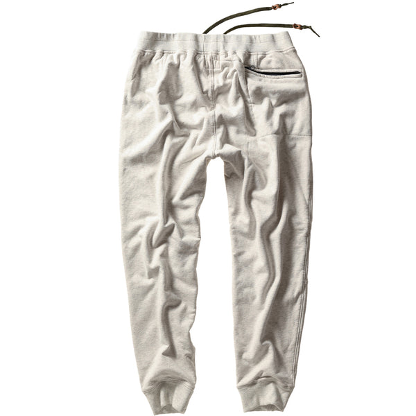 Chalk Heather Superfleece Track Pant by Relwen