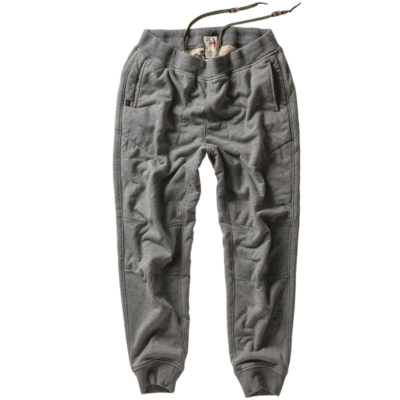 Dark Grey Heather Superfleece Track Pant by Relwen