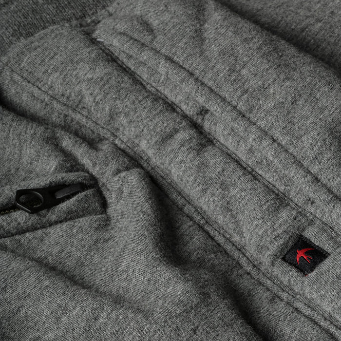 Dark Grey Heather Superfleece Track Pant by Relwen